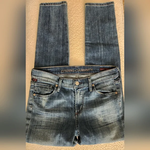 CITIZENS OF HUMANITY THOMPSON MID-RISE SKINNY JEAN - Picture 4 of 10